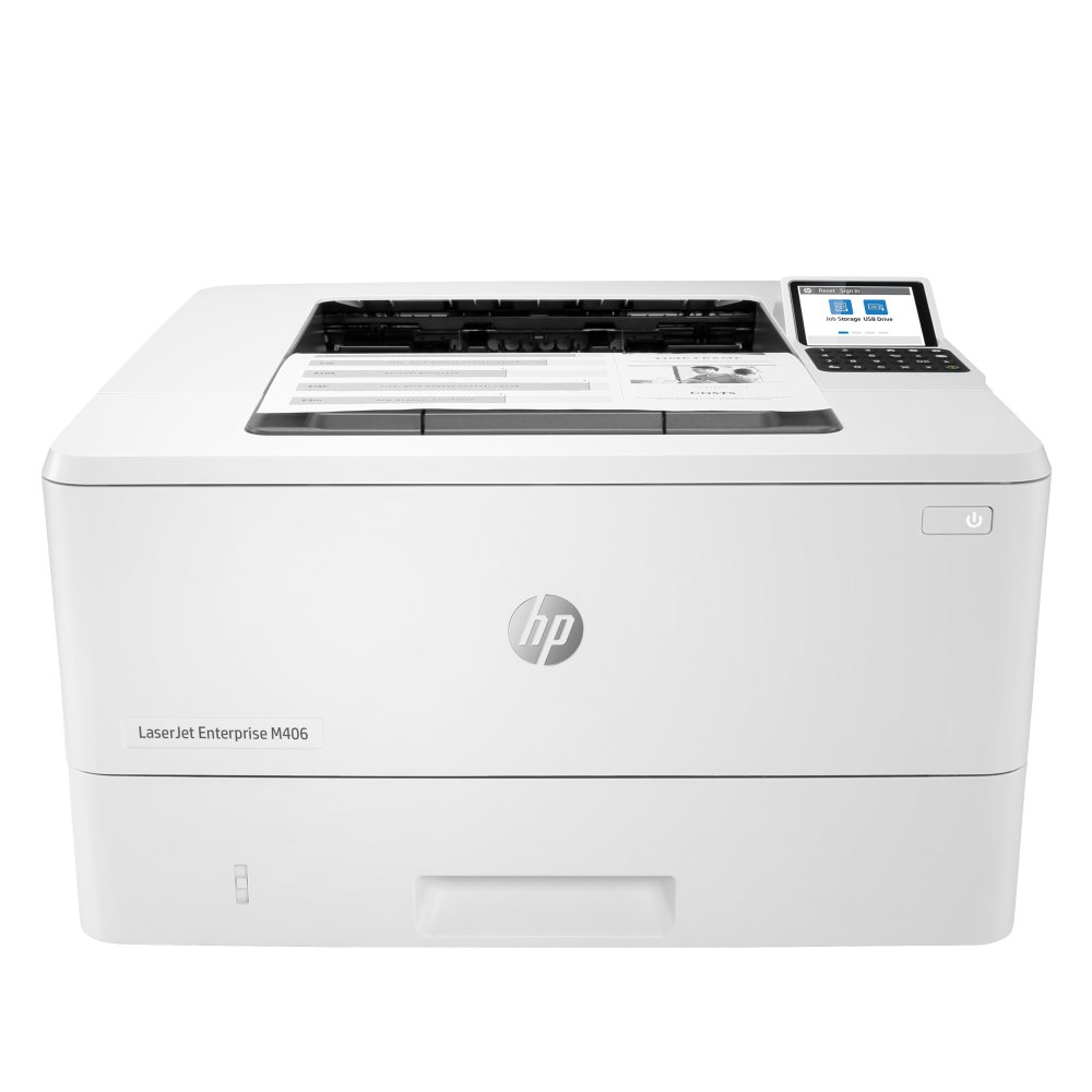 HP LaserJet Enterprise M406dn Printer Mono