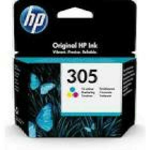 HP 305 Tri-color Original Ink Cartridge