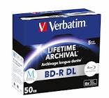 VERBATIM MDisc BD-R DL 6X 50GB