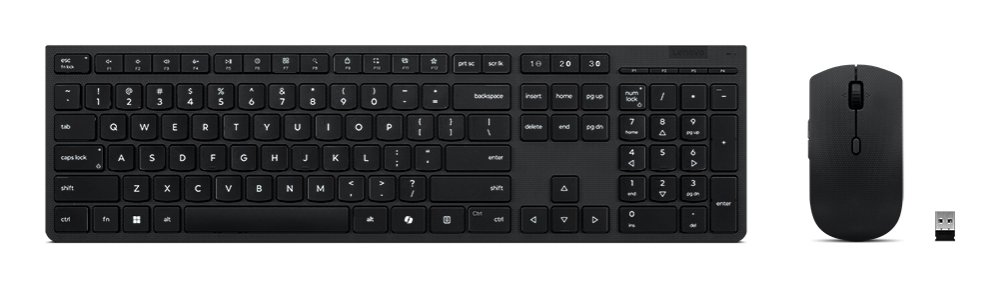 LENOVO Professional Wireless Rechargeable Keyboard and