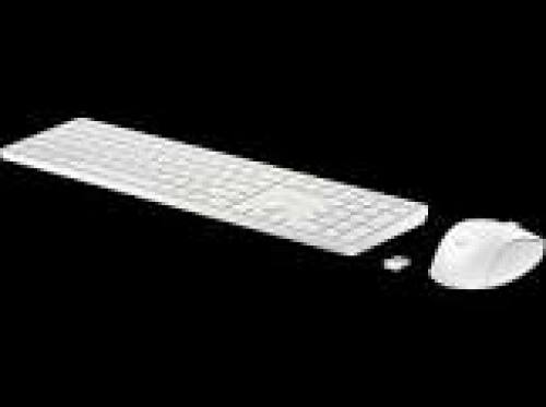 HP 655 White Wireless Keyboard and