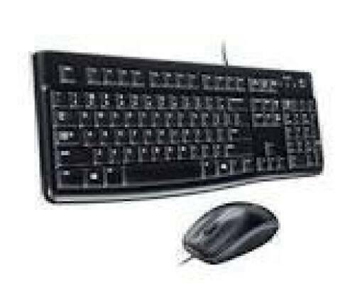 LOGITECH MK120 corded Desktop black USB