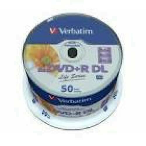 VERBATIM 97693 DVD+R DL Verbatim spindle
