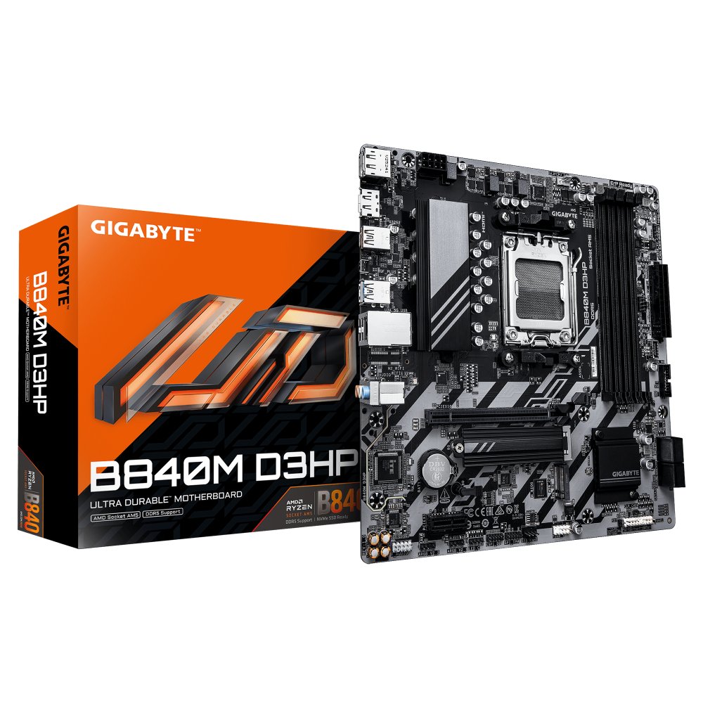 GIGABYTE B840M D3HP AM5 4xDDR5 4xSATA