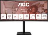AOC CU34E4CV 34inch UWQHD VA 120Hz