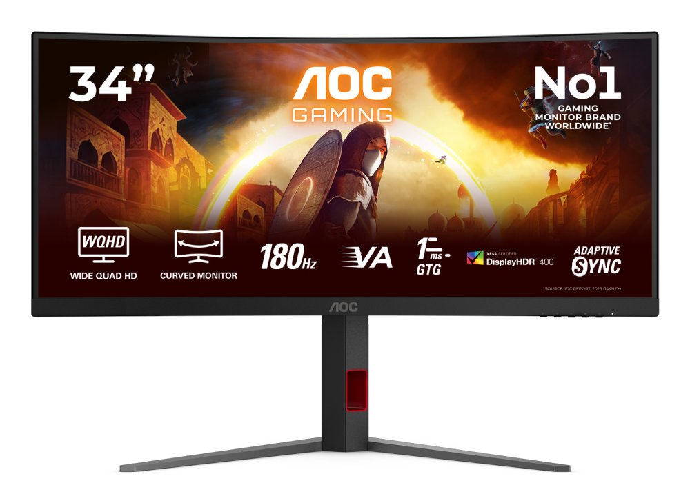 AOC CU34G4CA 34inch 3440x1440 Fast VA