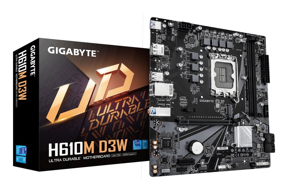 GIGABYTE H610M D3W LGA1700 2xDDR5 4xSATA