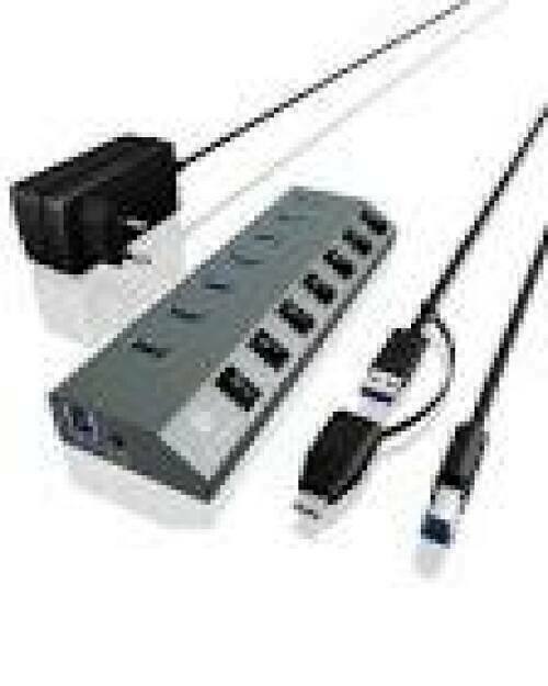 Raidsonic ICY BOX IB-HUB1701-C3 7-port hub