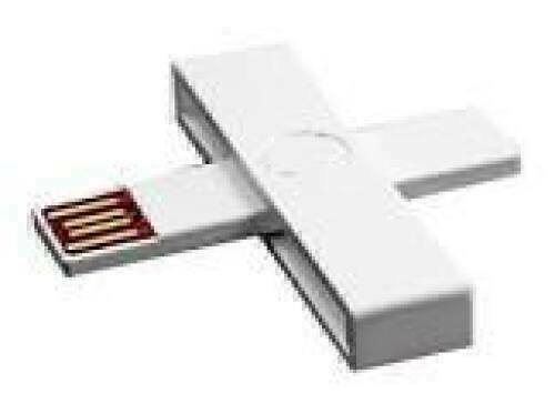PLUSS ID smart card reader white