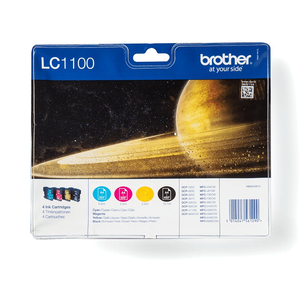 BROTHER LC-1100 ink cartridge black and