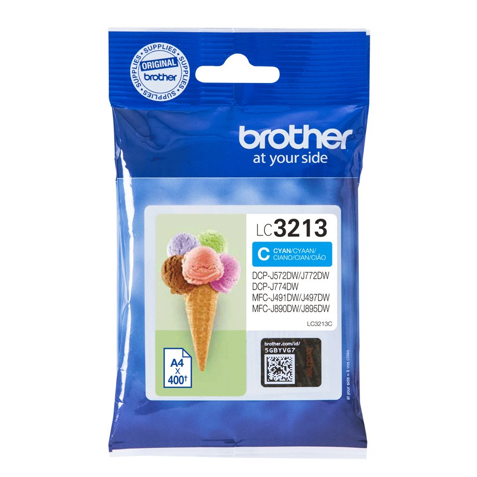 BROTHER LC3213C High capacity 400-page cyan