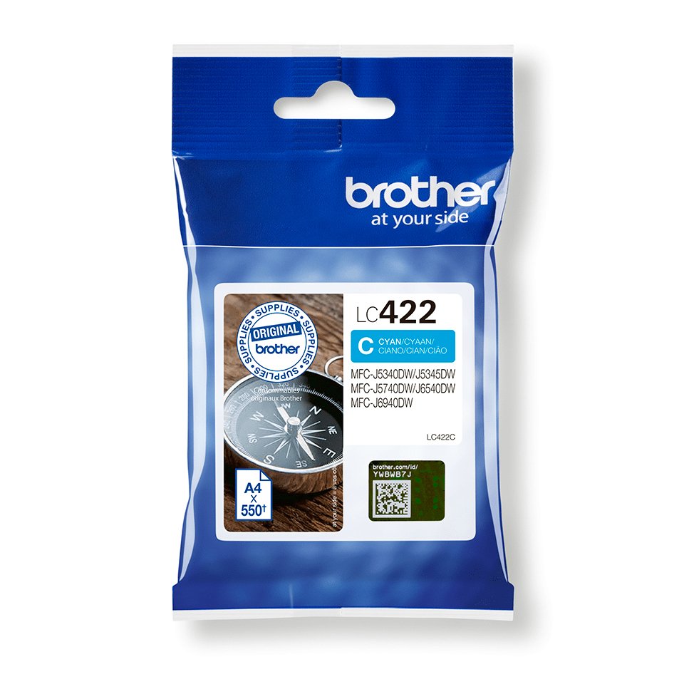 BROTHER LC422C Ink Cartridge For BH19M/B
