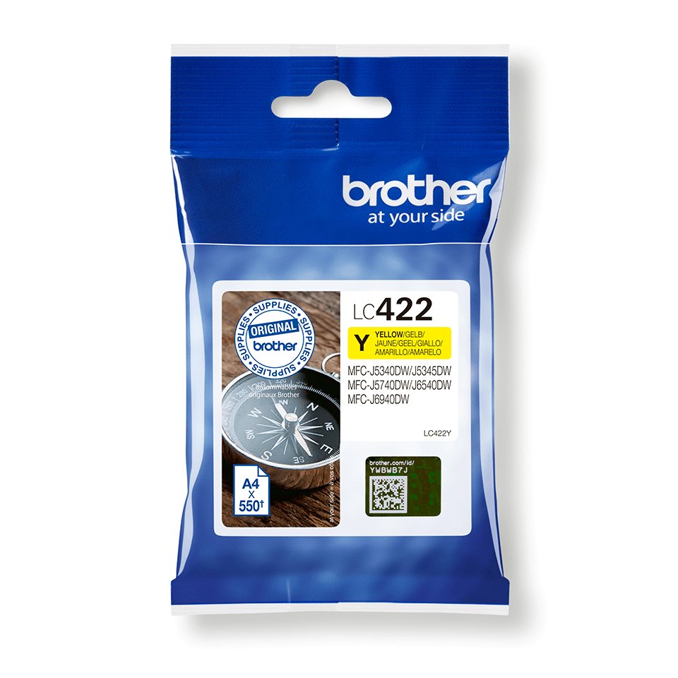 BROTHER LC422Y Ink Cartridge For BH19M/B