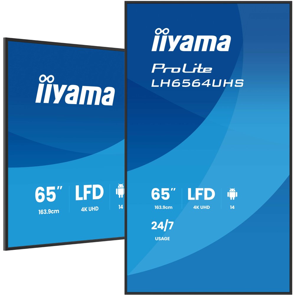 IIYAMA LH6564UHS-B1AG 65inch 3840x2160 UHD VA