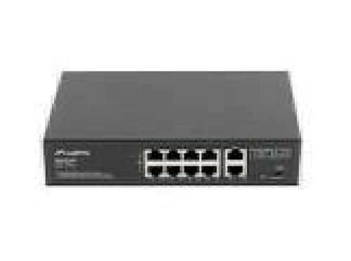 LANBERG switch PoE 19inch 10-port 100MB