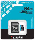 KINGSTON 64GB microSDXC Canvas Go Plus