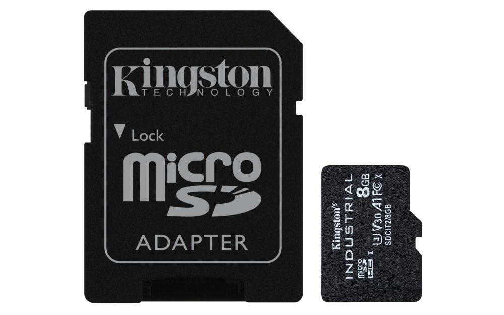 KINGSTON 8GB microSDHC Industrial C10 A1