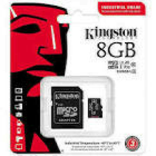 KINGSTON 8GB SDHC Industrial -40C to