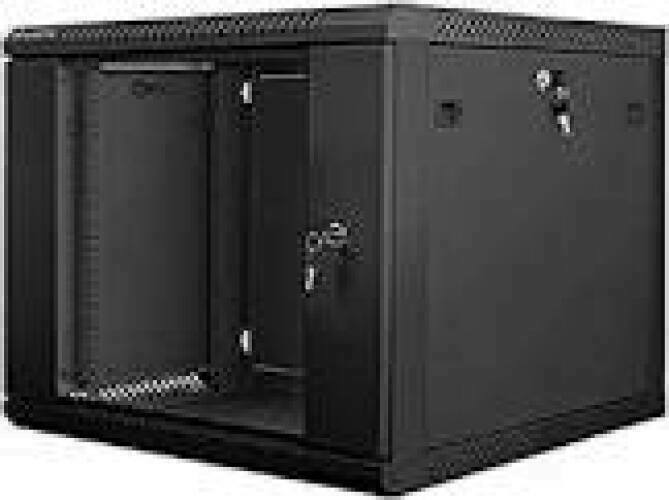 LANBERG WF01-6609-10B wall-mounted rack 19inch demounted