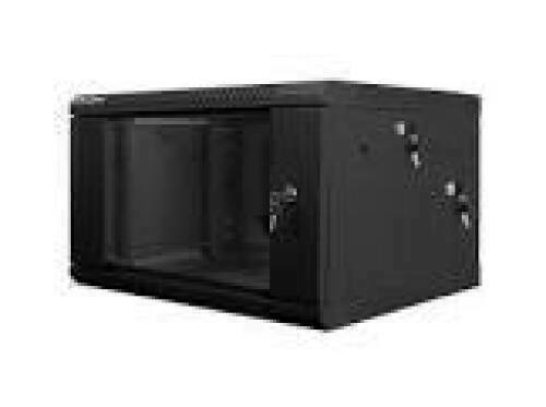 LANBERG WF02-6606-10B wall-mounted double section rack