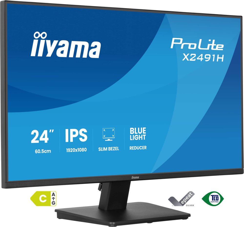 IIYAMA X2491H-B1 24inch IPS-panel 1920x1080 120Hz