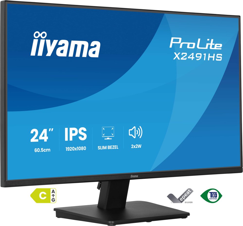 IIYAMA X2491HS-B1 24inch IPS-panel 1920x1080 120Hz