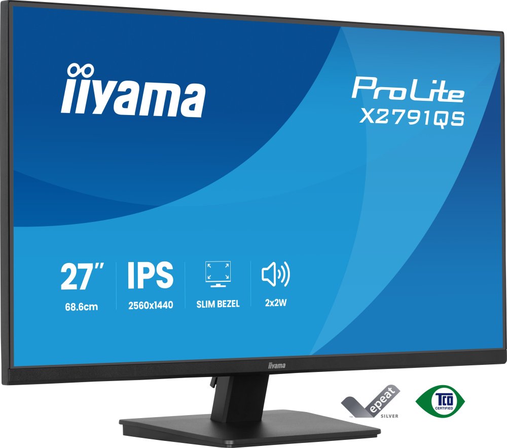 IIYAMA X2791QS-B1 27inch IPS-panel 4-side slim