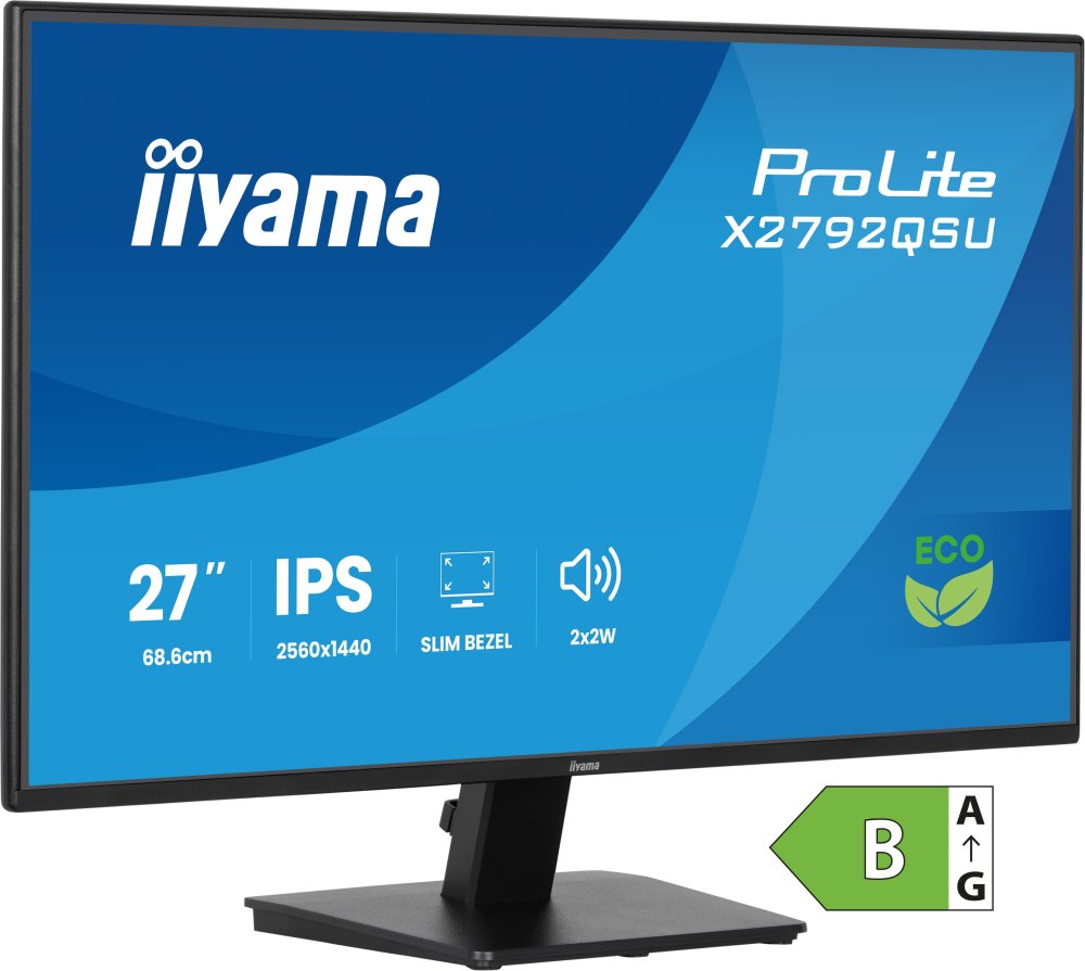 IIYAMA X2792QSU-B1 27inch IPS 4-side slim