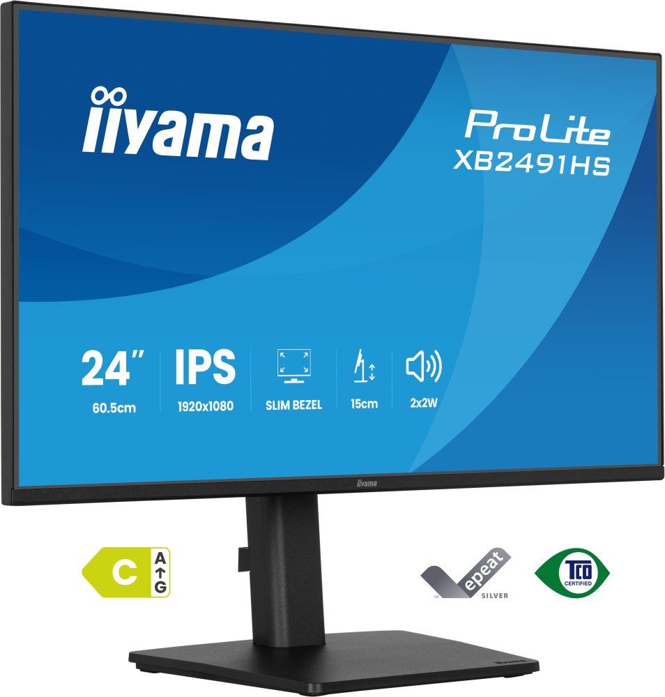 IIYAMA XB2491HS-B1 24inch IPS-panel 1920x1080 120Hz