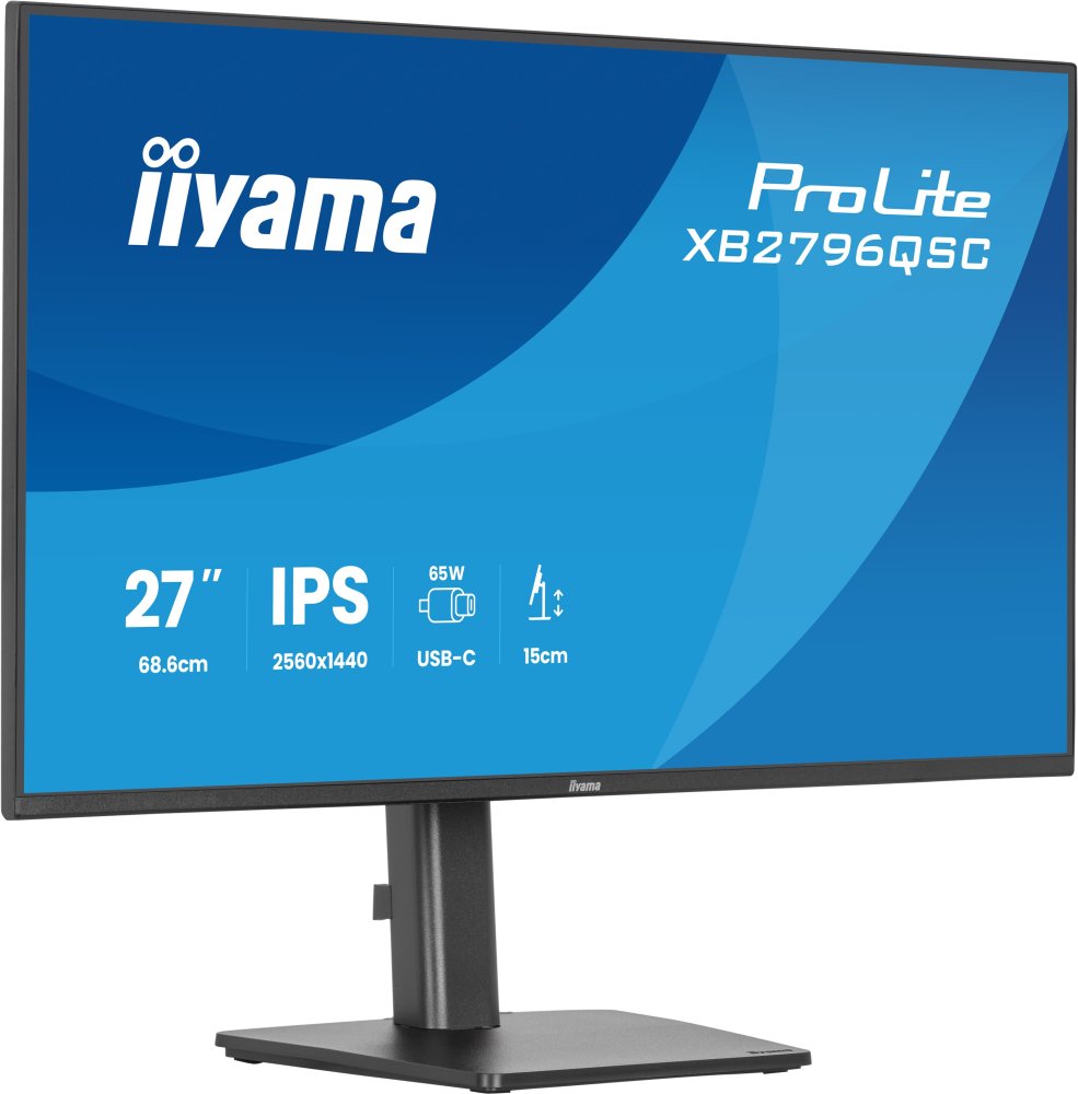 IIYAMA XB2796QSC-B1 27inch IPS-panel 2560x1440 15cm