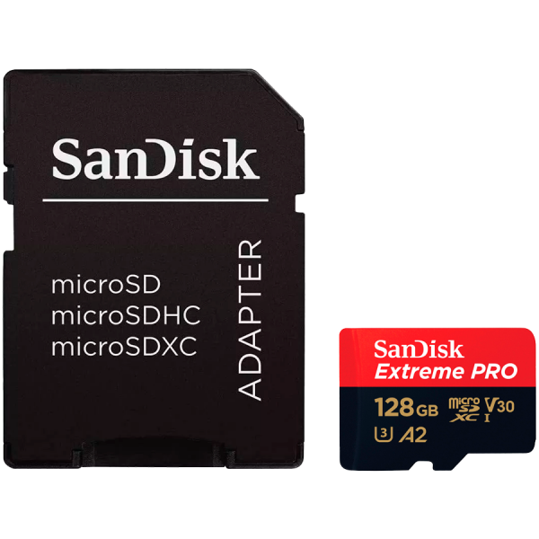 SANDISK Extreme PRO microSDXC 128GB +