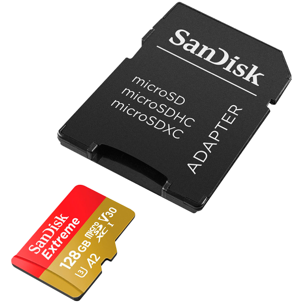 SANDISK Extreme microSDXC 128GB for Action