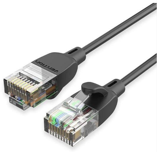 PATCH CABLE CAT.6A UTP/5M BLACK