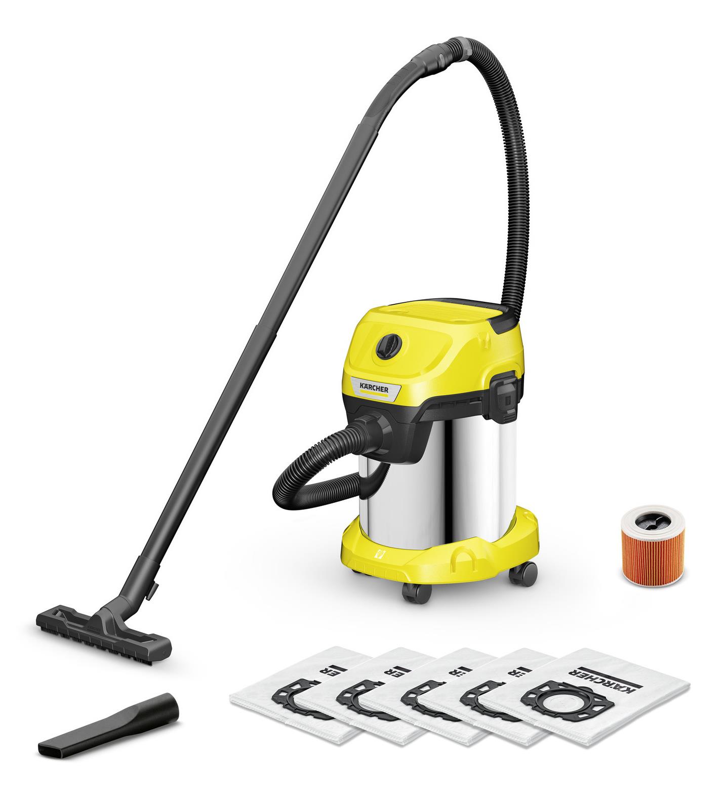 Vacuum Cleaner, KARCHER, Wet and dry