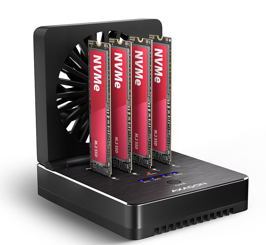 SSD ACC DOCK STATION USB-C/4XM.2