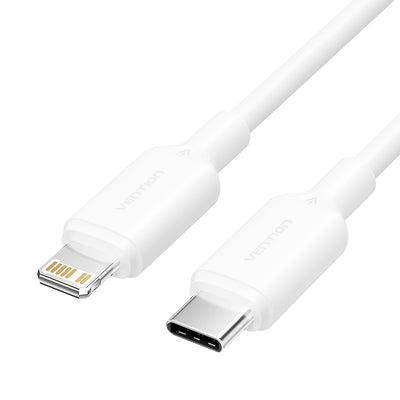 CABLE USB-C TO LIGHTNING/2M WHITE LAKWH