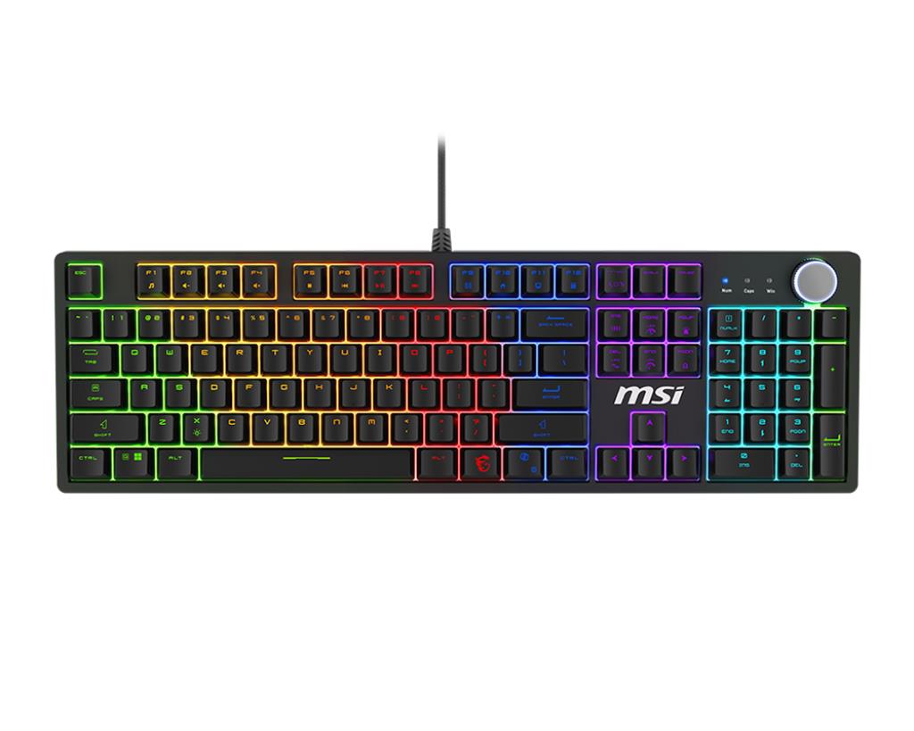KEYBOARD GAMING BLACK US/FORGE GK310 RED