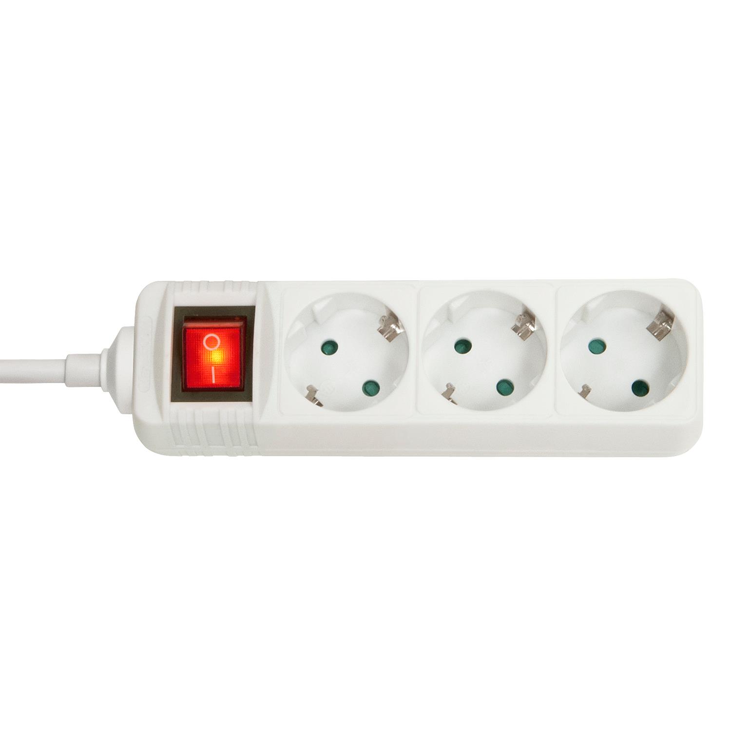 CABLE POWER EXTENSION 1.4M/3OUTL. 73101