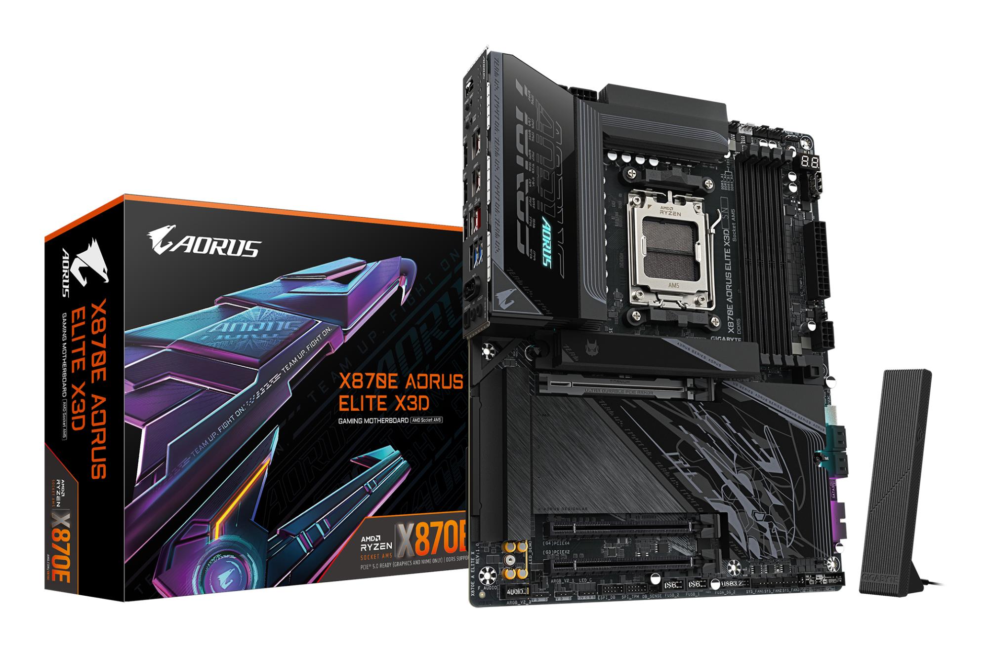 Mainboard, GIGABYTE, AMD X870E, Socket AM5
