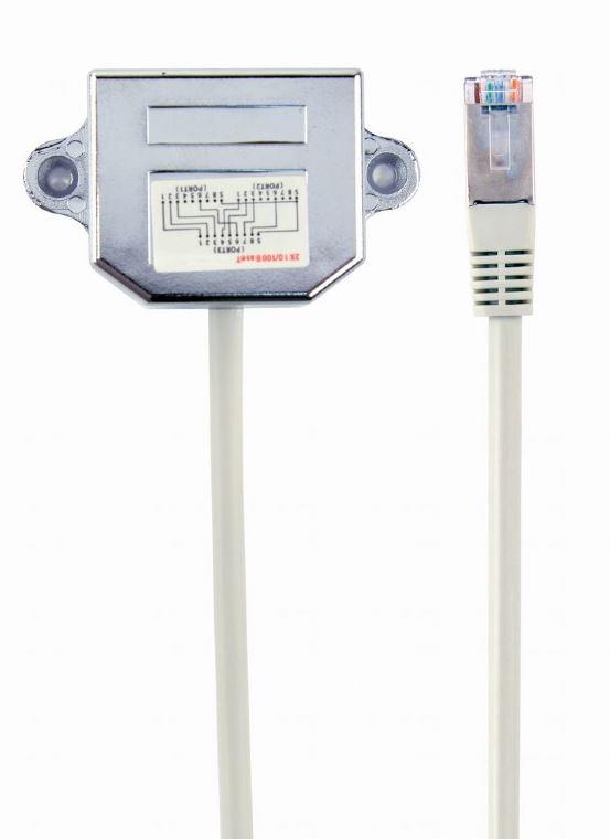 CABLE RJ45 DUAL SPLITTER/NCA-SP-02 GEMBIRD