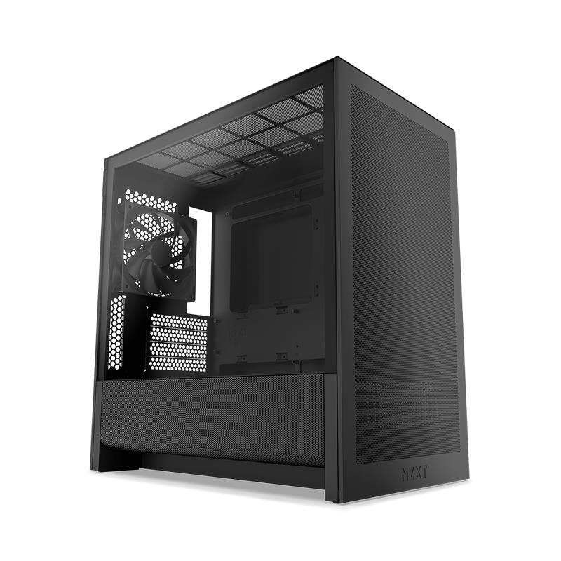 Case, NZXT, micro ATX/Mini-ITX, Black, Midi