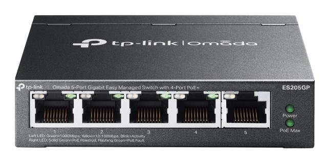 Switch, TP-LINK, Omada 5-Port Gigabit Easy
