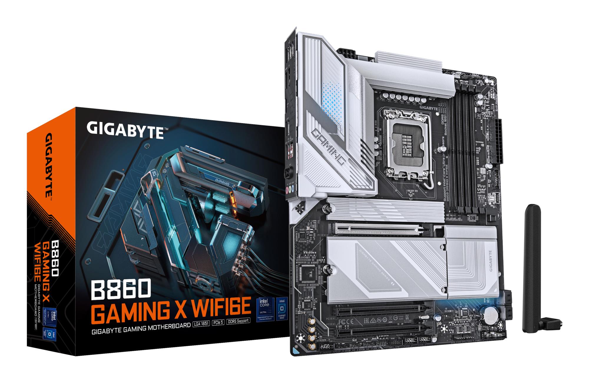 Mainboard, GIGABYTE, Intel B860 Express, LGA1851