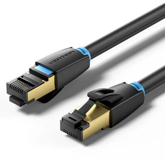 PATCH CABLE CAT.8 SFTP/10M BLACK