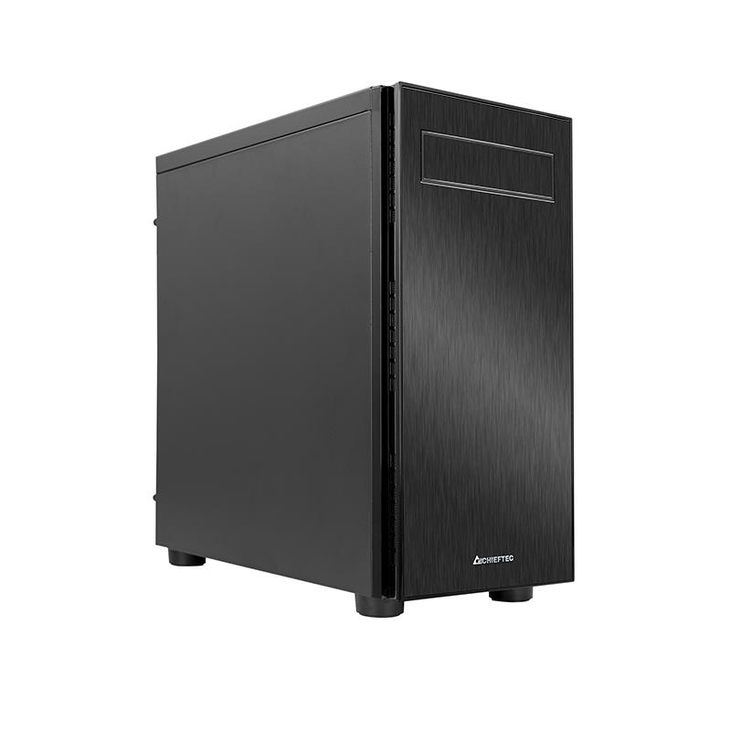 Case, CHIEFTEC, ATX/micro ATX/Mini-ITX, Black, Tower