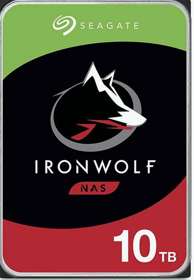 HDD, SEAGATE, IronWolf, 10TB, SATA 3