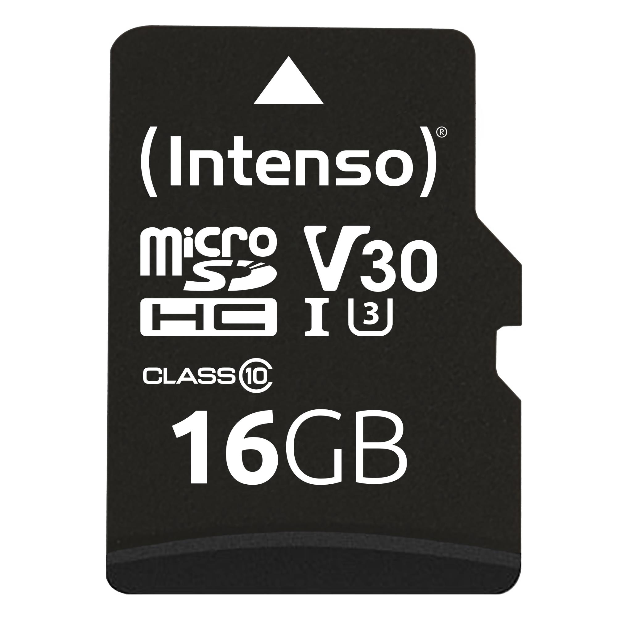MEMORY MICRO SDHC 16GB C10/W/ADAPTER 3433470