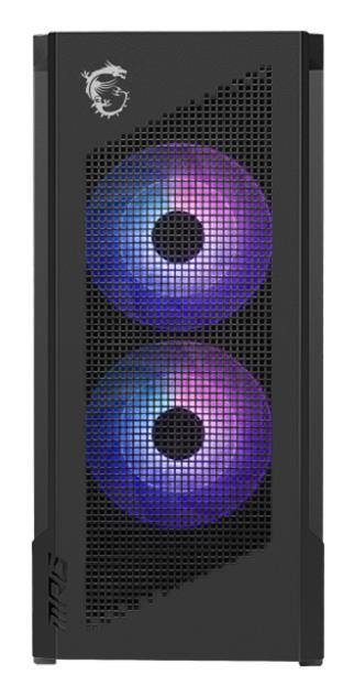 Case, MSI, ATX/micro ATX/Mini-ITX/EATX, Black, Midi