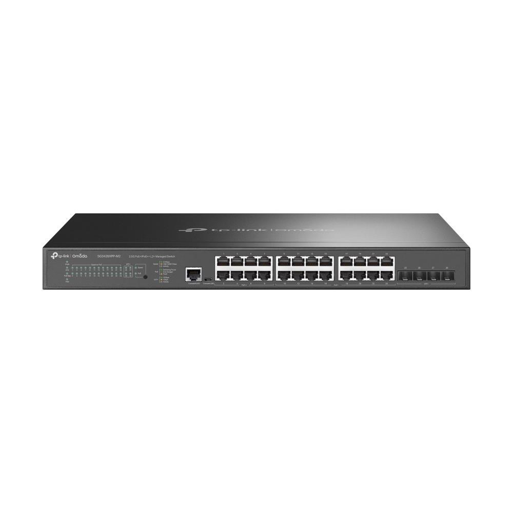 Switch, TP-LINK, Omada, SG3428XPP-M2, Desktop/pedestal, Rack