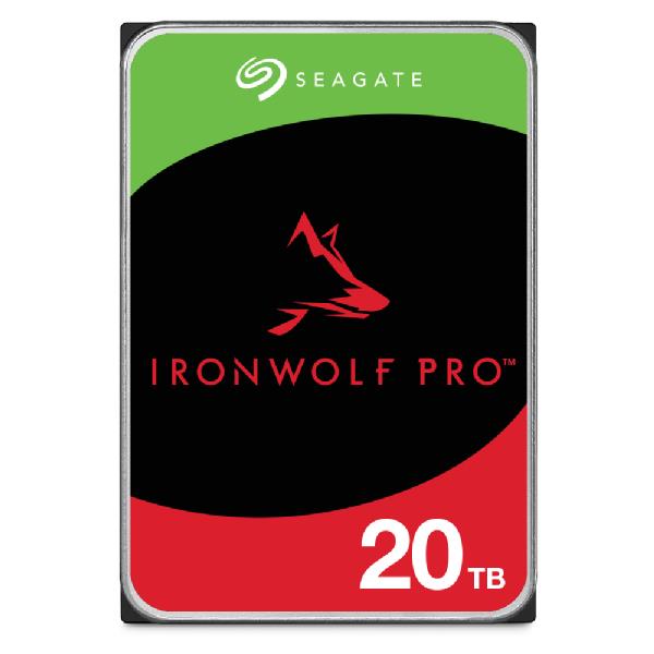 HDD, SEAGATE, IronWolf Pro, 20TB, SATA